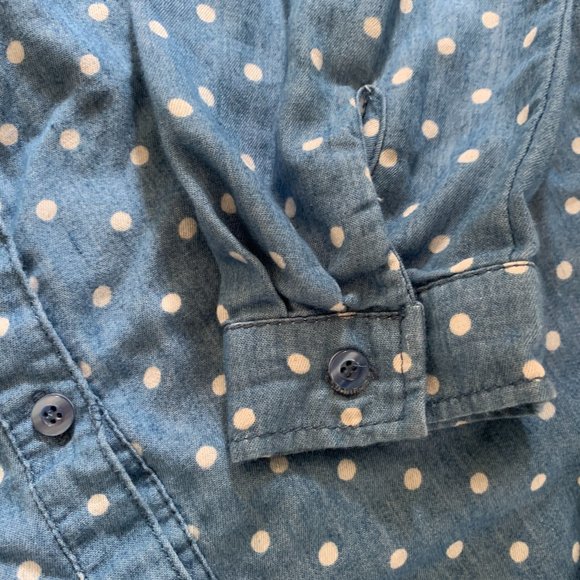 shirts pola-dot bleue/white - Picture 2 of 4